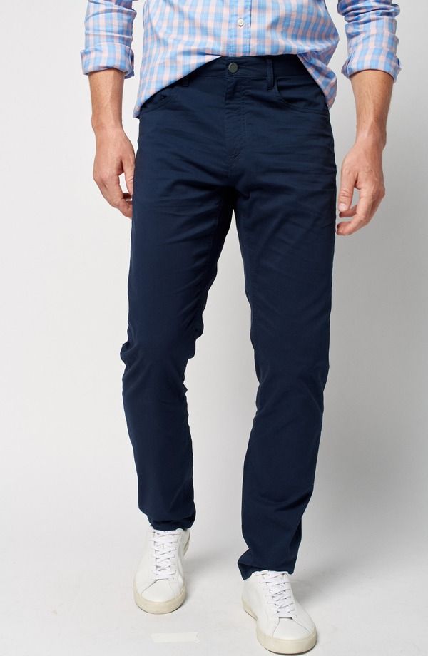 ファレティ メンズ ボトムス カジュアルパンツ コットン Faherty Movement Organicotton Blend Pants Navy ネイビー