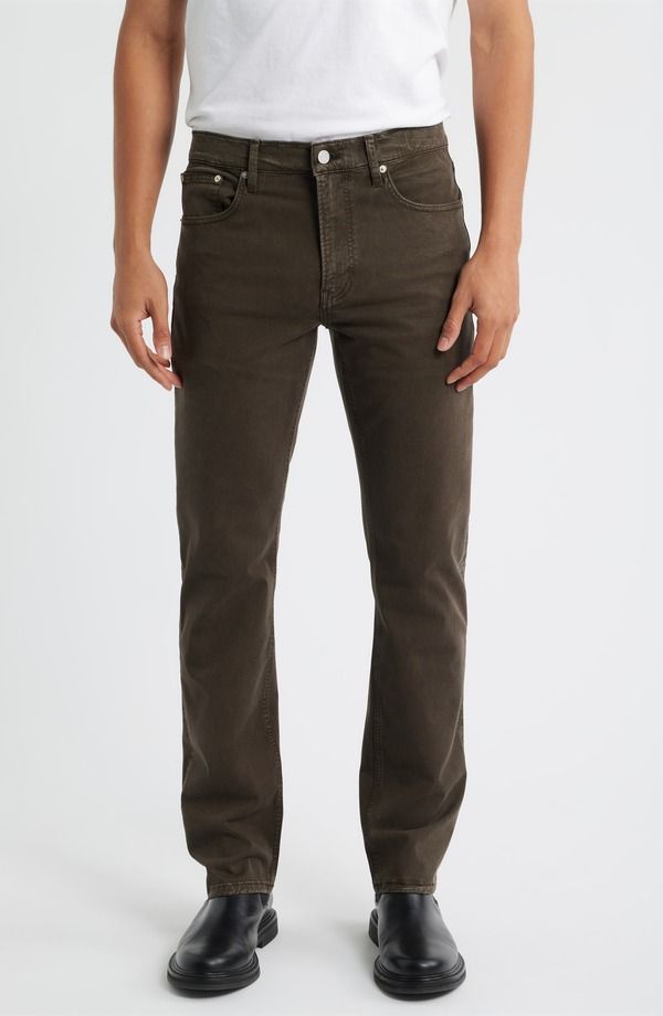 フレーム メンズ ボトムス カジュアルパンツ ストレート FRAME Modern Straight Leg FivePocketwill Pants Mocha モカ