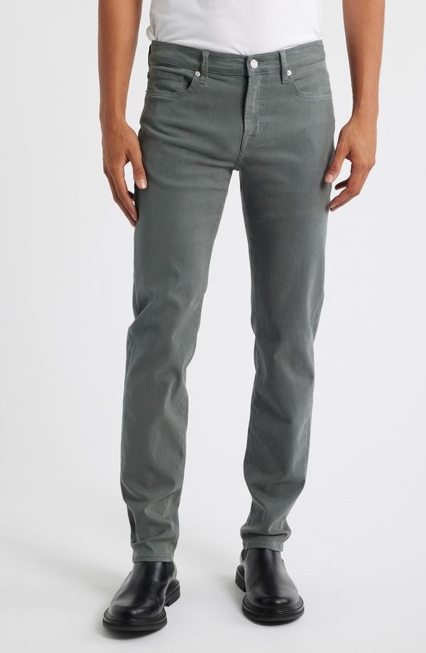 フレーム メンズ ボトムス カジュアルパンツ スリムフィット FRAME LHomme Slim Fit FivePocketwill Pants Old Blue ブルー