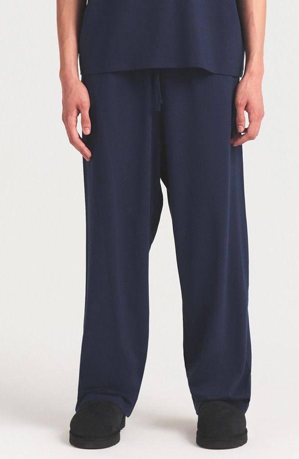 スキムズ メンズ ボトムス カジュアルパンツ ストレート SKIMStraight Leg Stretch Lounge Pants Navy ネイビー 18,735円
