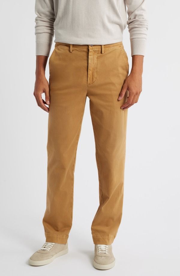 エージー メンズ ボトムス カジュアルパンツ ストレート AG Archie Straight Leg Trousersulfur Golden Hickory