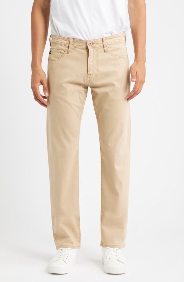 エージー メンズ ボトムス カジュアルパンツ ストレート AG Protg Italian Light Bedford Straight Leg Pants Lightruffle