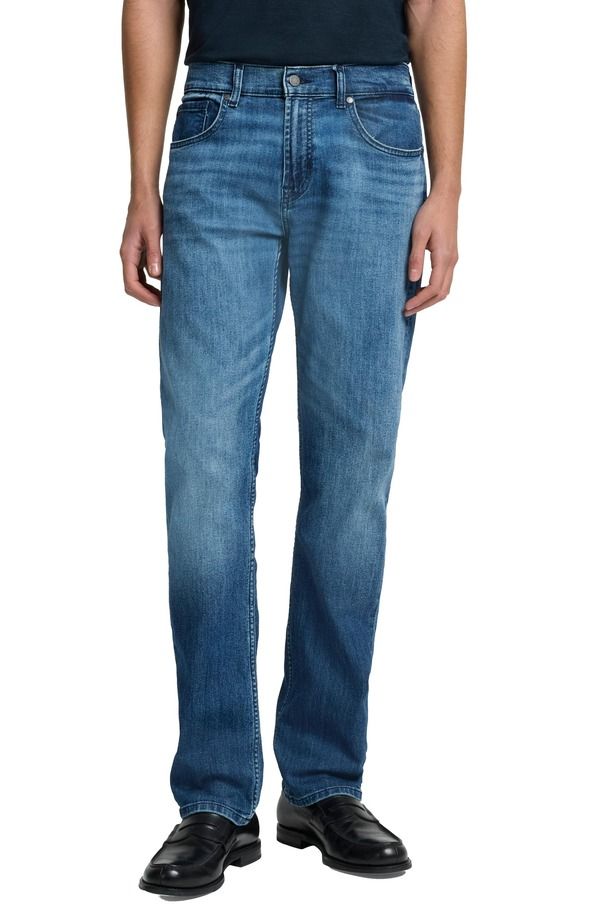 セブンフォーオールマンカインド メンズ ボトムス デニムパンツ ストレート ジーンズ 7 For All Mankind Airwefthe Straight Leg Jeans Land