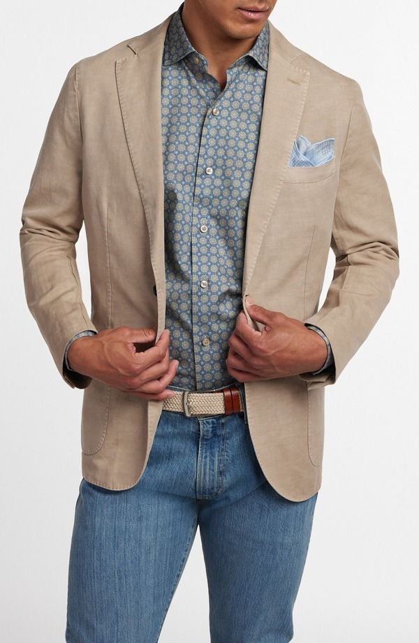 デイビッドドナヒュー メンズ アウター ジャケット・ブルゾン コットン コート リネン Davidonahue The Jackson Cotton Linen Soft Coat Sandstone