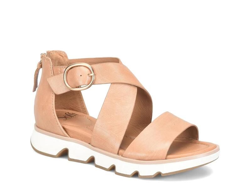 ソフト レディース シューズ サンダル SofftMackenna Sandal Carameleather