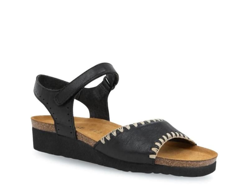 ナオト レディース シューズ サンダル NaotLuna Wedge Sandal Black ブラック