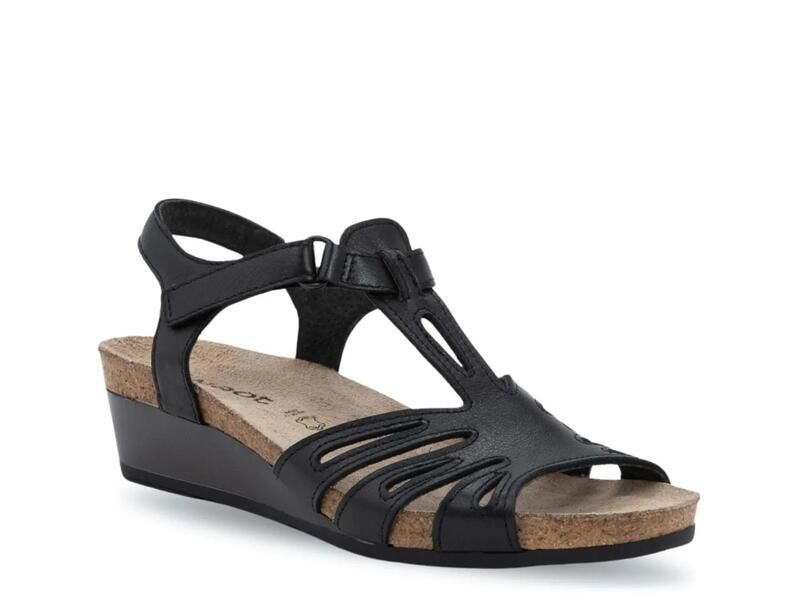 ナオト レディース シューズ サンダル NaotStarlet Wedge Sandal Black ブラック
