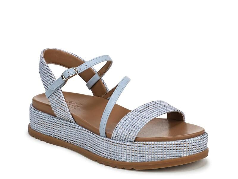 ナチュライザー レディース シューズ サンダル プラットフォーム NaturalizerZayda Platform Sandalight Blue ブルー