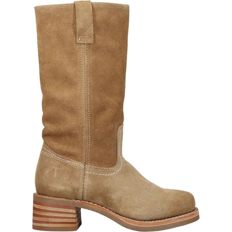 フライ レディース シューズ ブーツ・レインブーツ Frye Campus 12R Boot Womens Tan Buck タン