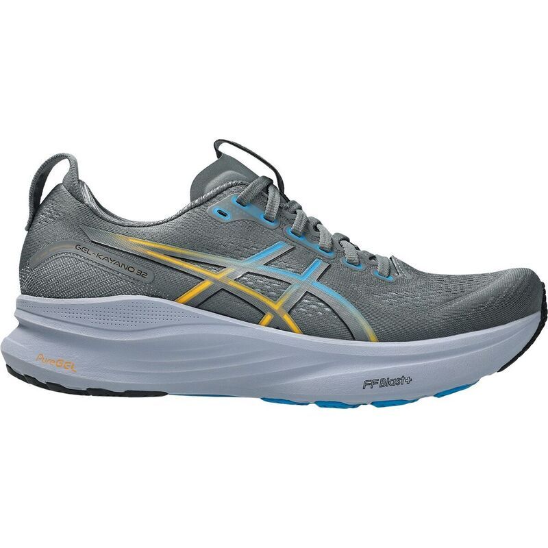 アシックス メンズ シューズ スニーカー Asics GelKayano 32 Running Shoe Mensteel GreyAegean Blue グレー