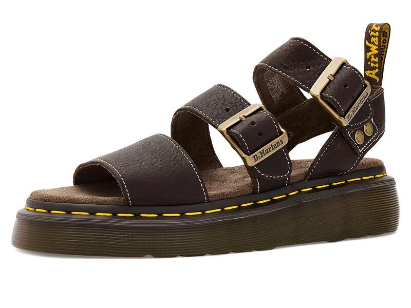 ドクターマーチン レディース シューズ サンダル Dr Martens Gryphon Quadark Brown ブラウン