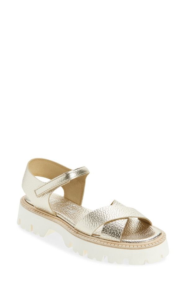 ペドロガルシア レディース シューズ サンダル プラットフォーム Pedro Garcia Reiko Platform Sandal Platino Cervo