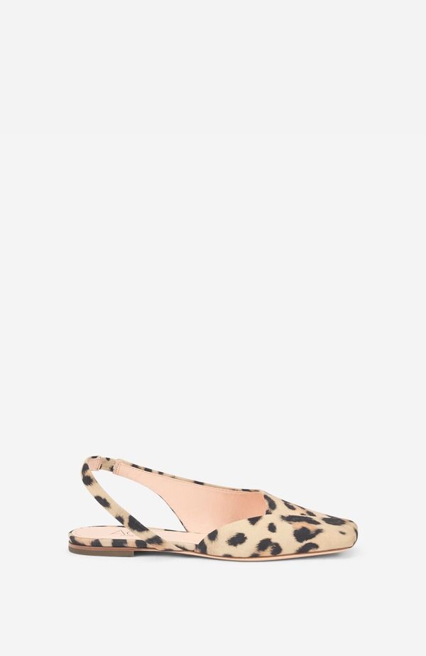 エージーエル レディース シューズ サンダル AGL Rina Sling Back Ballet Leo Print
