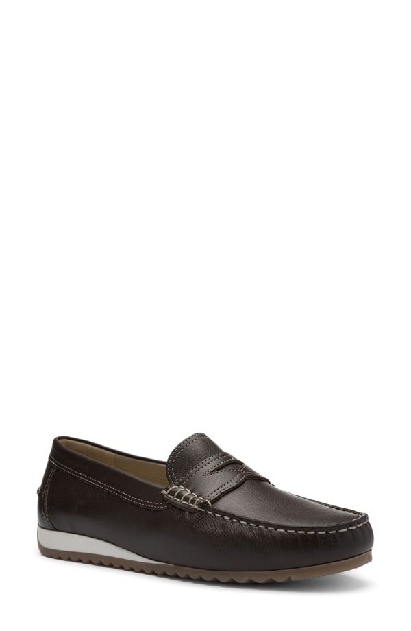 アラ レディース シューズ スリッポン・ローファー ara Nomad Penny Loafer Mocca