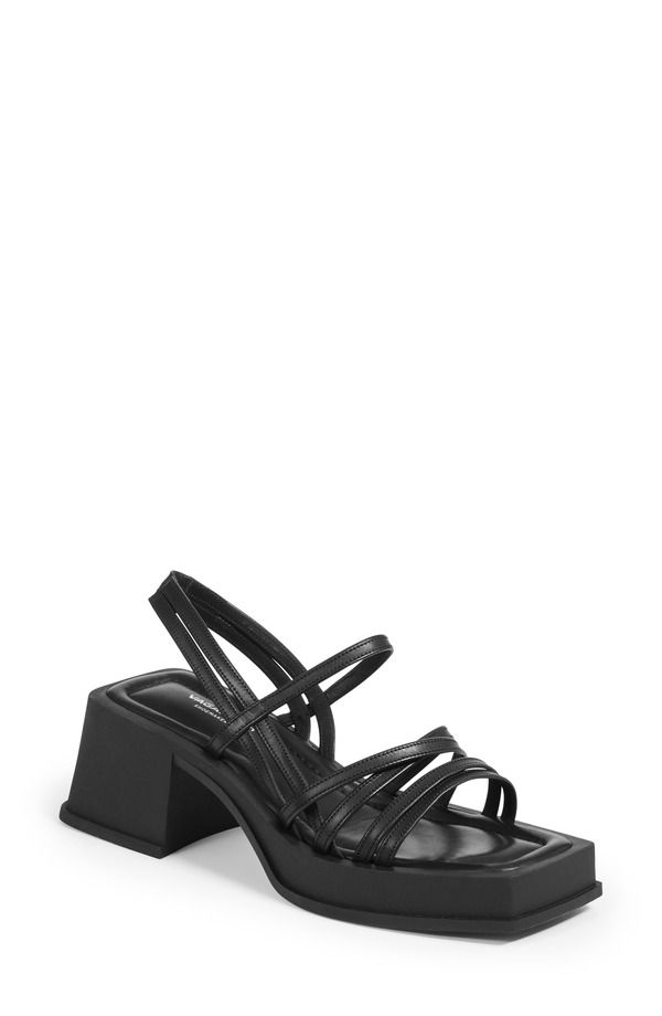 ヴァガボンド レディース シューズ ヒール プラットフォーム サンダル Vagabond Shoemakers Hennie Platform Sandal Black ブラック