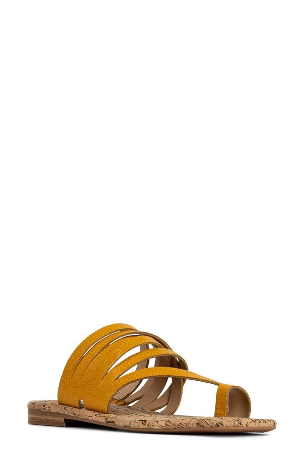 ドナルドプリネール レディース シューズ サンダル Donald Pliner Hazie Toe Loop Sandal Sungold