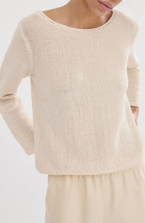 マンゴ レディース アウター パーカー・スウェット リラックスフィット セーター MANGO Relaxed Fit Sweater Sand サンド