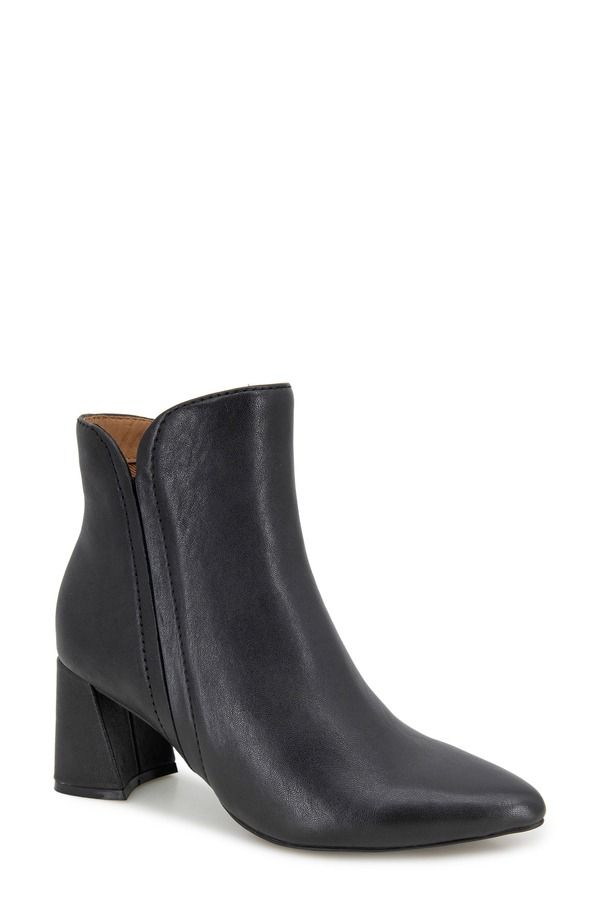 ジェントルソウルズ レディース シューズ ブーツ・レインブーツ Gentle Souls Danbury Bootie Black Leather ブラック 33,670円