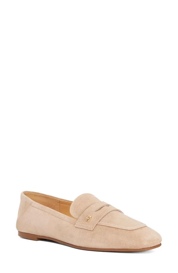 デューンロンドン レディース シューズ スリッポン・ローファー Dune London Glances Penny Loafer Sand サンド