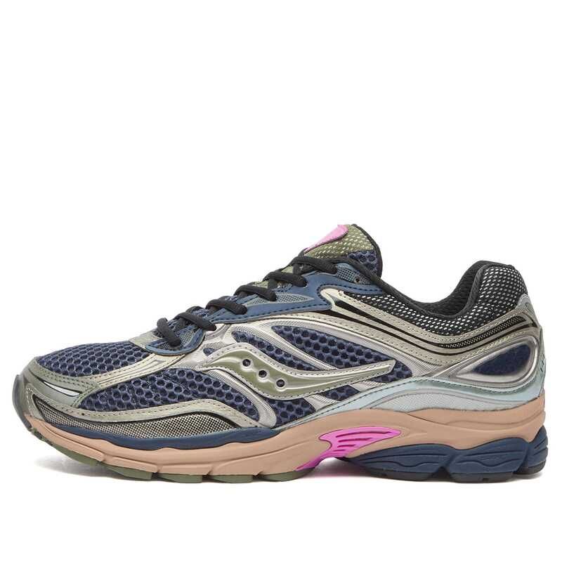 サッカニー メンズ シューズ スニーカー Saucony Progrid Omni 9 Sneaker Blue Brush ブルー