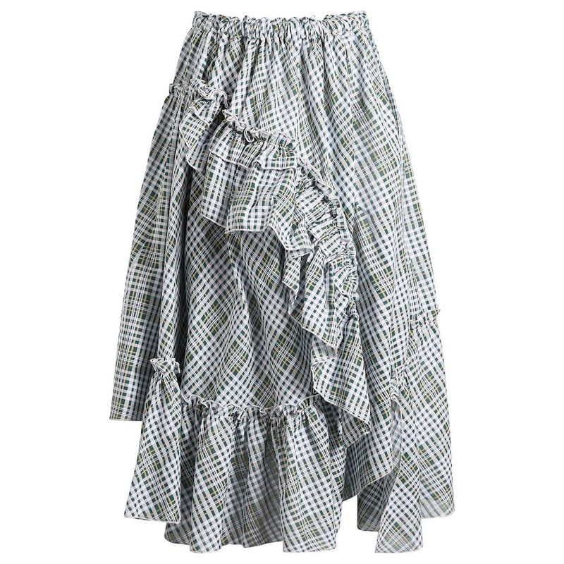 ワイエムシー レディース ボトムスカート ドレープ YMC Draped Skirt Multi マルチカラー