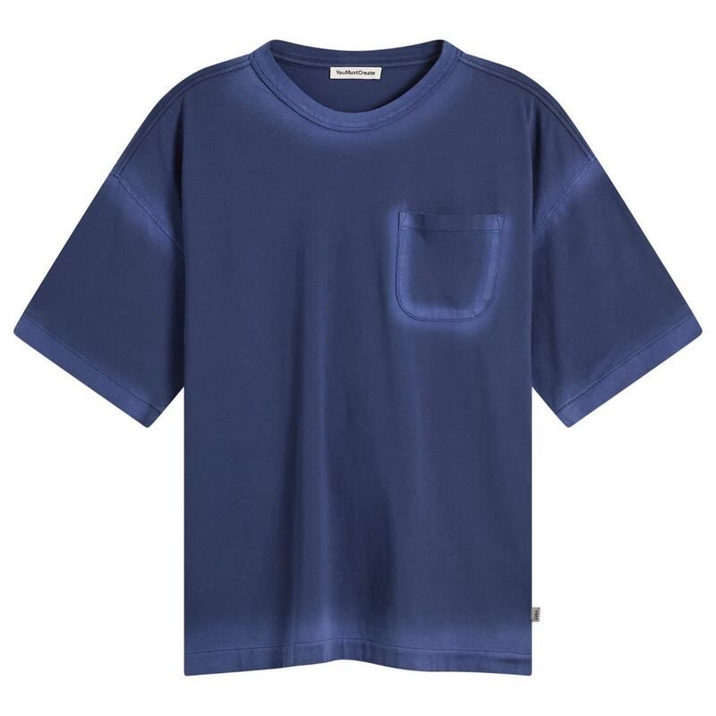 ワイエムシー メンズ トップス シャツ YMC Spray Triple Pocket Shirt Blue ブルー