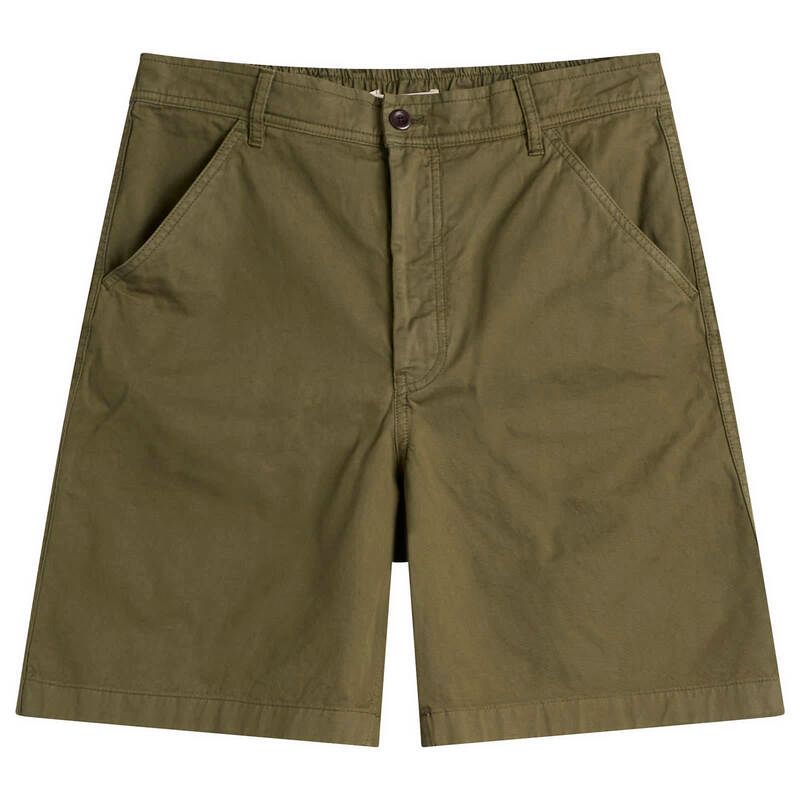 ノースプロジェクト メンズ ボトムス ハーフパンツ・ショーツ ショートパンツ Norse Projects Kvitfell Relaxed Twill Shorts Olive Night オリーブ