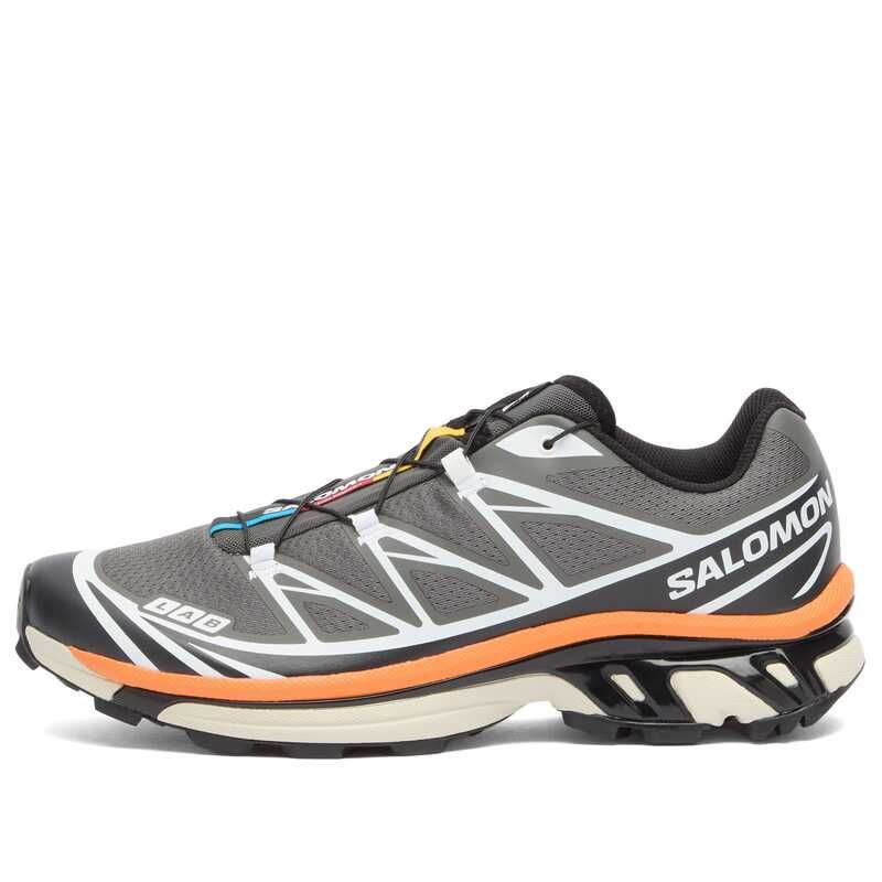 サロモン メンズ シューズ スニーカー Salomon XT6 Sneaker Pewter Black Turmeric ブラック