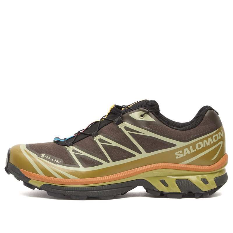 サロモン メンズ シューズ スニーカー Salomon XT6 GTX Sneaker Delicioso Tea Plantation
