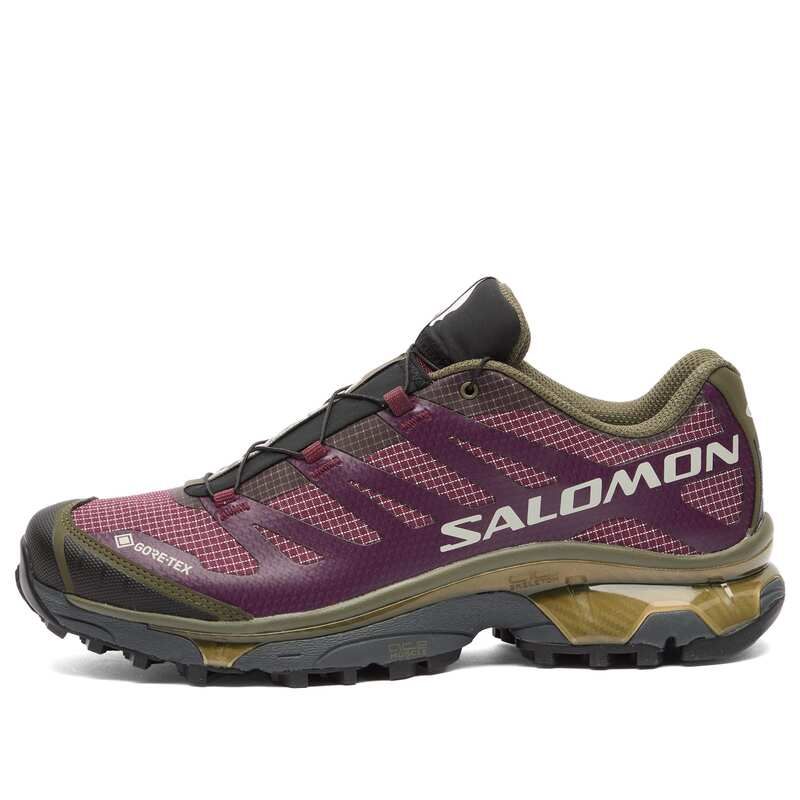 サロモン メンズ シューズ スニーカー Salomon XT4 GTX Sneaker Maroon Banner Winter Bloom Grape Le マルーン