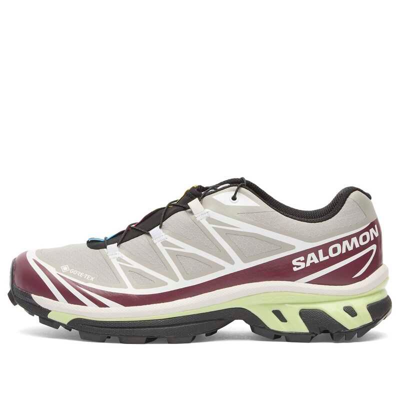 サロモン メンズ シューズ スニーカー Salomon XT6 GTX Sneaker Palomaroon Banner Butterfly マルーン