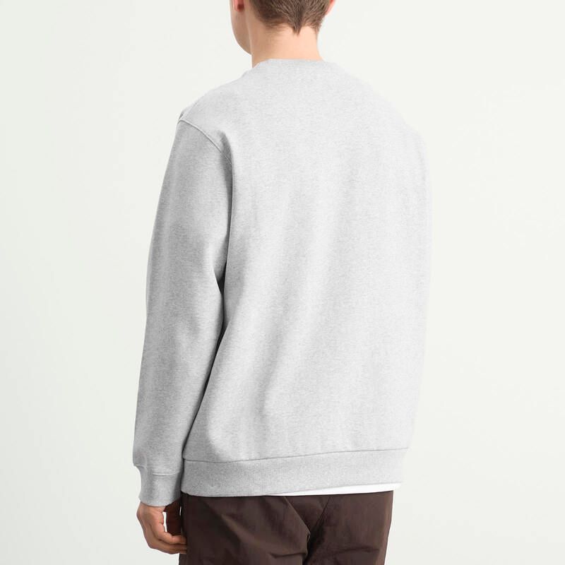 グラミチ メンズ アウター パーカー・スウェット シャツ Gramicci One Point Crew Sweatshirt Heather Grey グレー グラミチ メンズ アウター パーカー・スウェット シャツ Gramicci One Point Crew Sweatshirt Heather Grey グレー