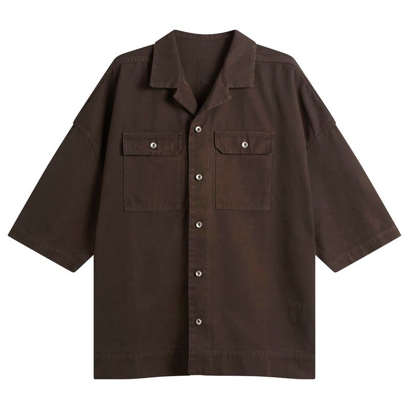 リックオウエンス メンズ トップス シャツ Rick Owens DRKSHDW Magnum Tommy Shirt Dark Dust