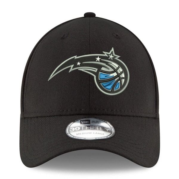 ニューエラ レディース アクセサリー 帽子 Mens New Era Black Orlando Magic Team Classic 39THIRTY Flex Hat Black ブラック