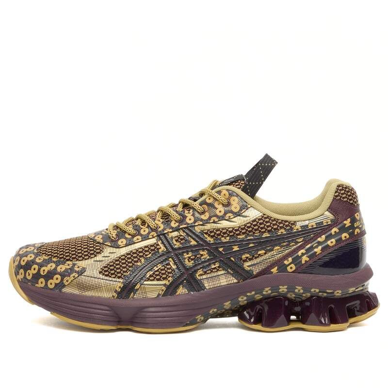 アシックス メンズ シューズ スニーカー Asics US7S GelKenetic Fluent Sneakers Beniimo Purple Lemongrass パープル