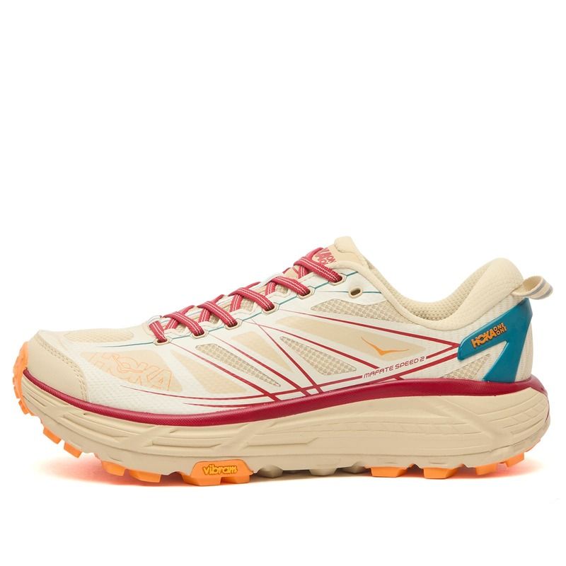 ホッカオネオネ メンズ シューズ スニーカー HOKA ONE Mafate Speed 2 Sneaker Cream Pepper クリーム