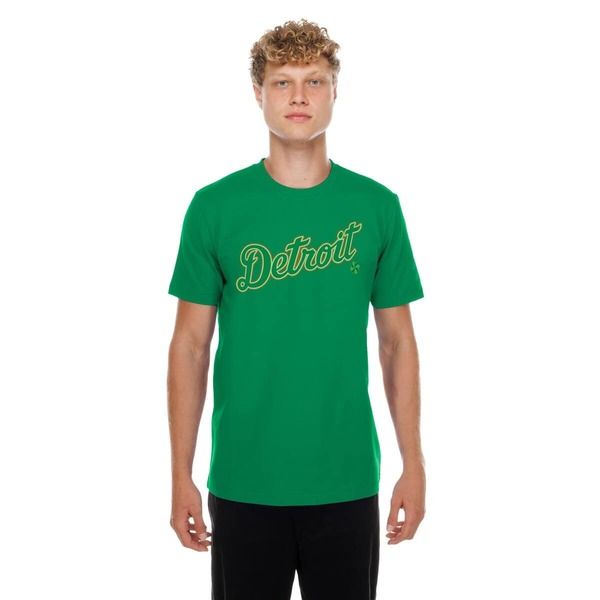 ニューエラ メンズ トップス Tシャツ Mens New Era Green Detroitigers 2026 St Patricks Day TShirt Green グリーン