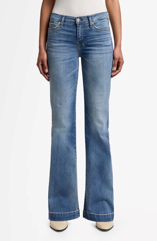 セブンフォーオールマンカインド レディース ボトムス デニムパンツ ワイドレッグ ジーンズ 7 For All Mankind Dojo Wide Leg Jeans Disautlght