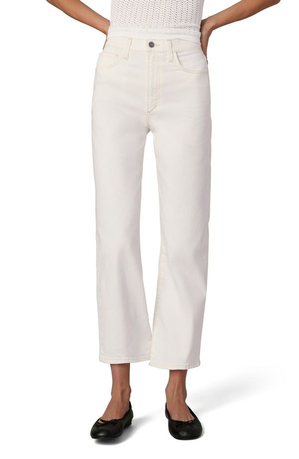 ジョーズ レディース ボトムス デニムパンツ ストレート ハイウエスト ジーンズ Joes The Margot High Waist Crop Relaxed Straight Leg Jeans Milk 37,570円