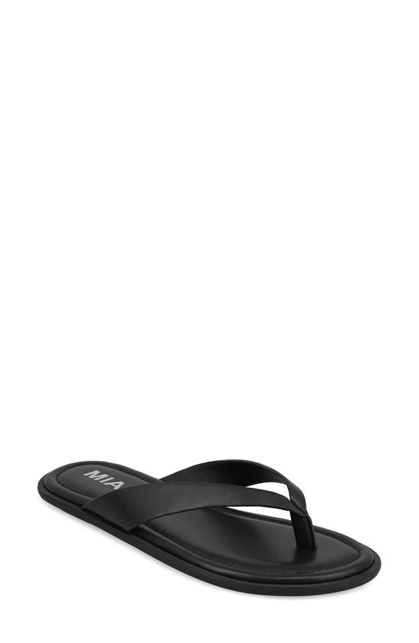 ミア レディース シューズ サンダル MIA Sydni Flip Flop Black ブラック