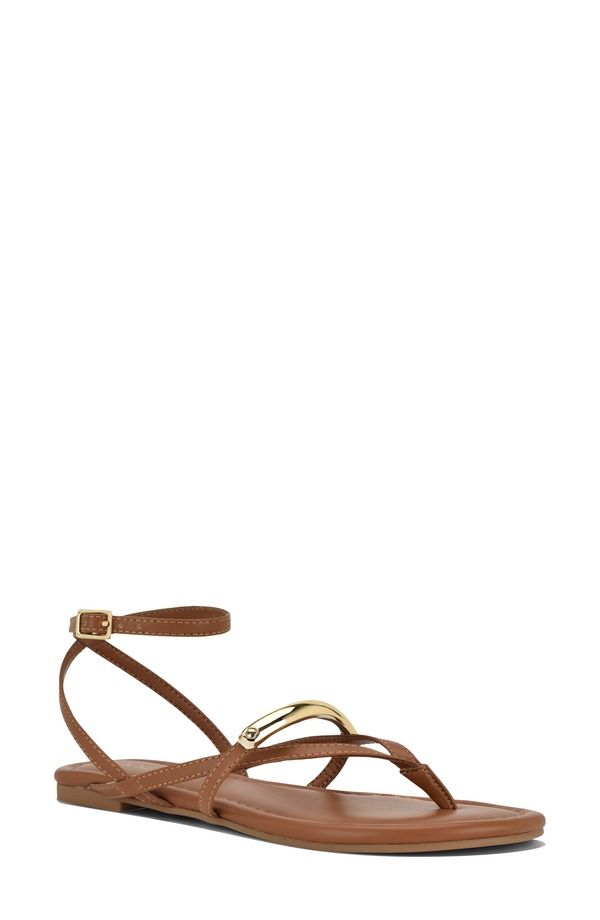 ナインウェスト レディース シューズ サンダル アンクル Nine West Brettankle Strap Sandal Medium Brown ブラウン