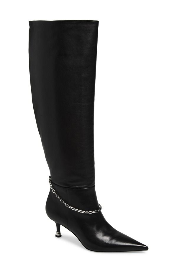 アレキサンダーワン レディース シューズ ブーツ・レインブーツ Alexander Wang Akila Pointed Toe Boot Black ブラック