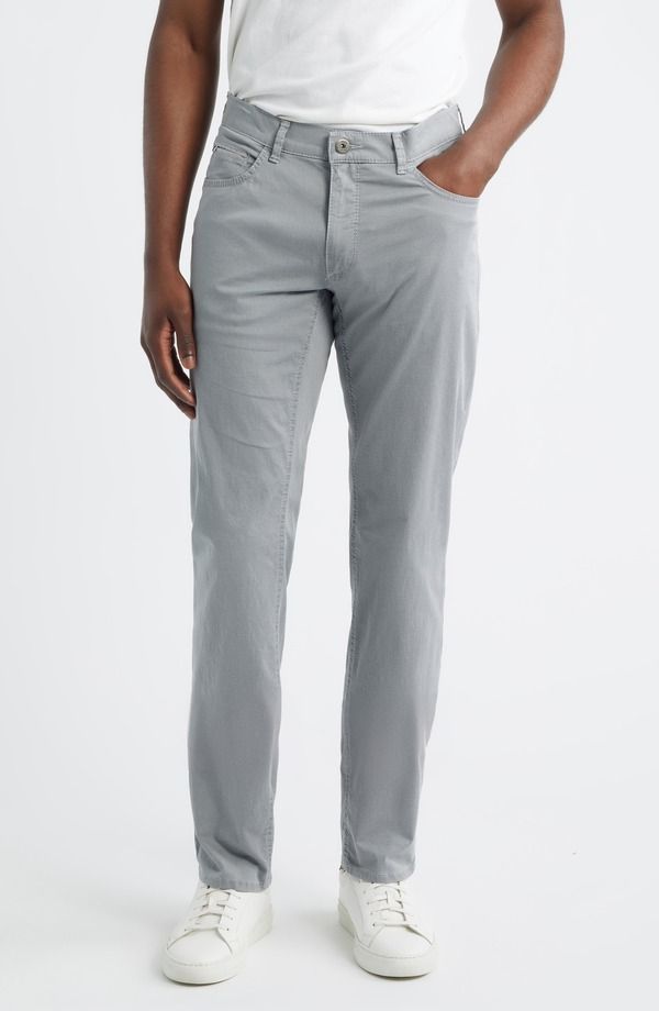 ブラックス メンズ ボトムス カジュアルパンツ Brax Chuck Modern Fit FivePocket Pantsilver シルバー