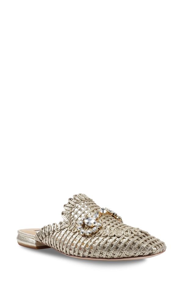 ジジ レディース シューズ ヒール ZIGIsabelle Crystal Bit Mule Gold ゴールド
