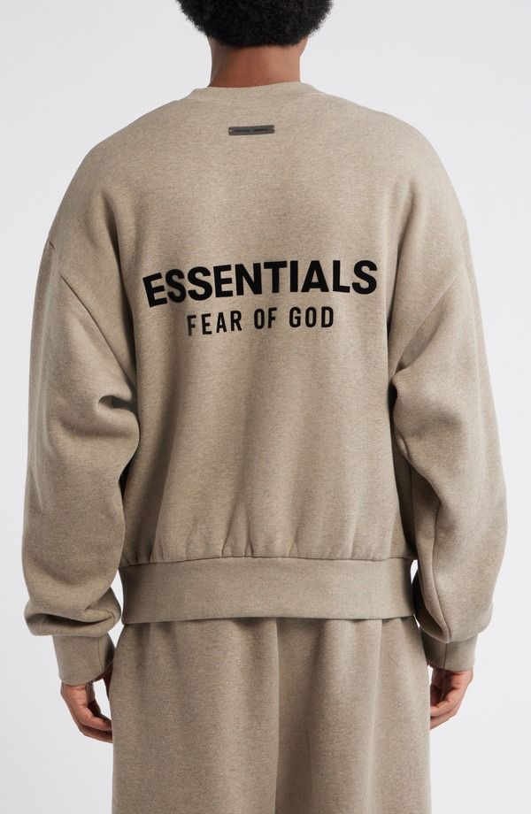 フィアオブゴッド メンズ アウター パーカー・スウェット クルーネック シャツ Fear of God Essentials Classicrewneck Sweatshirt Homestead Heather ヘザー 26,496円