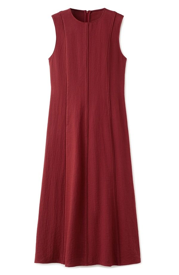 マンゴ レディース トップス ワンピース A ライン ミディ MANGO ALine Midi Dress Cherry