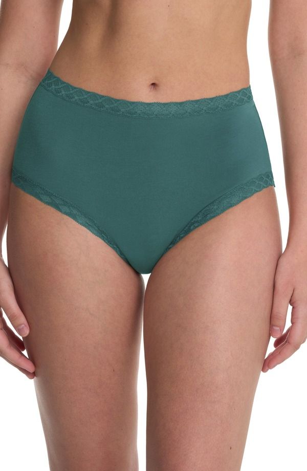 ナトリ レディース アンダーウェア パンツ コットン Natori Bliss Cotton Full Brief Aspen Green グリーン