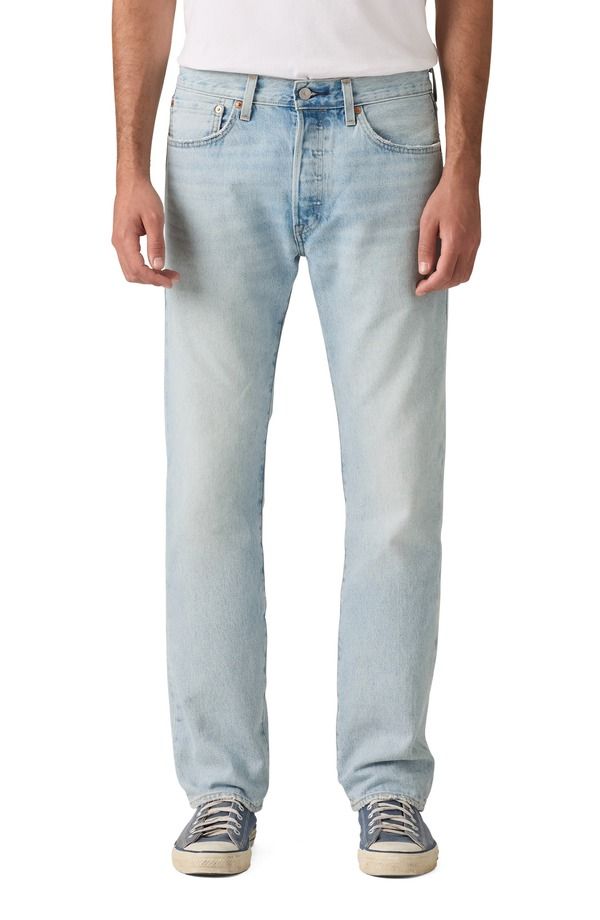 リーバイス メンズ ボトムス デニムパンツ ストレート ジーンズ Levis 501 Original Straight Leg Jeans Texas Rides