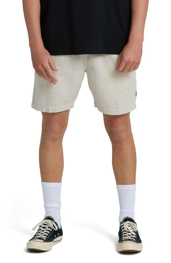 ビラボン メンズ ボトムス ハーフパンツ・ショーツ コットン リネン Billabong Sano Cotton Linen Walk Short Chino Heather ヘザー