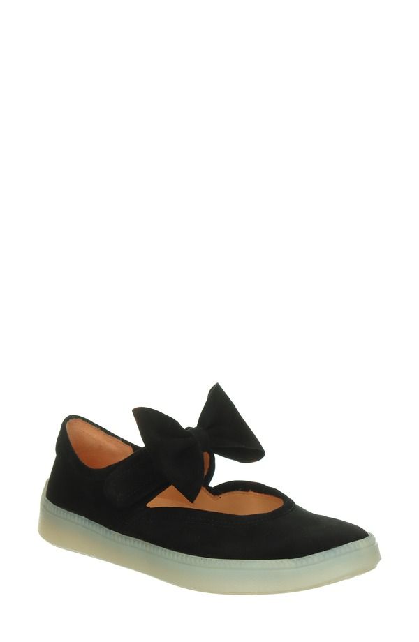 スィンク レディース シューズ パンプスニーカー Think Turna Bow Sneaker Black ブラック